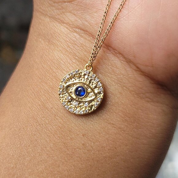 Evil Eye Necklace - Picture 2 of 4